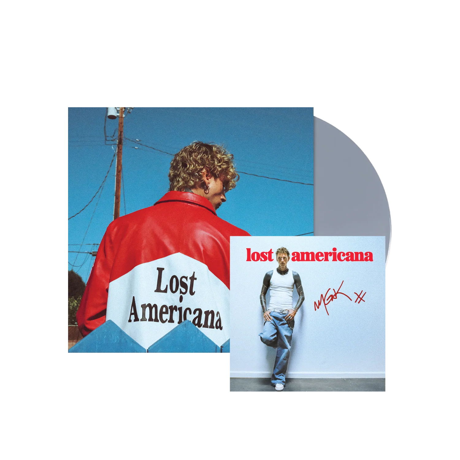 Lost Americana – Platinum Metallic Vinyl + Signed Art Card